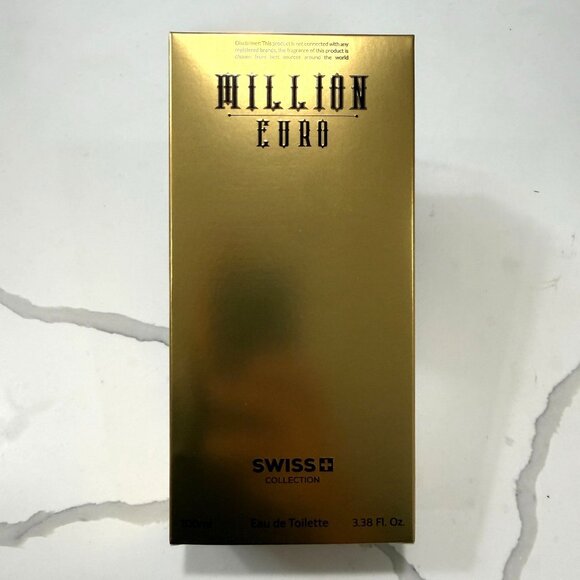 Million Euro by Swiss Collection SC EDT Men 100ml Inspired by Paco Rabanne - Picture 3 of 5